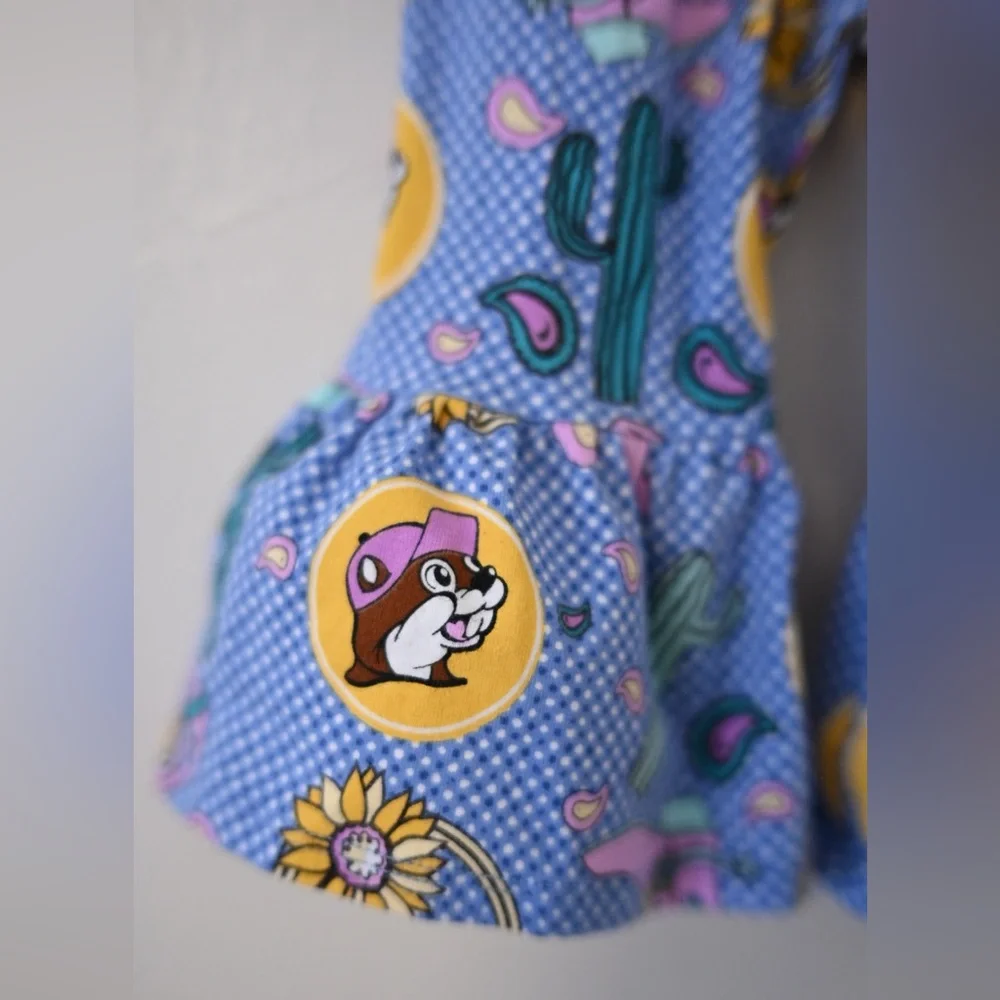 Buc-ee’s Western Themed Baby Girl Flare Pants Size 6 Months - Like New! - Picture 2 of 6
